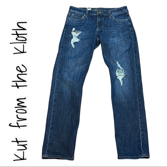 KUT from the Kloth Deconstructed “Catherine Boyfriend” jeans
Size 6 - Picture 1 of 11